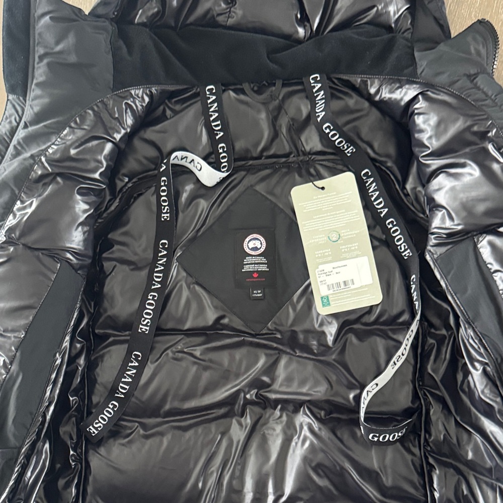 Canada Goose Black Hooded Puffer HyBridge® Coat - Picture 4 of 11